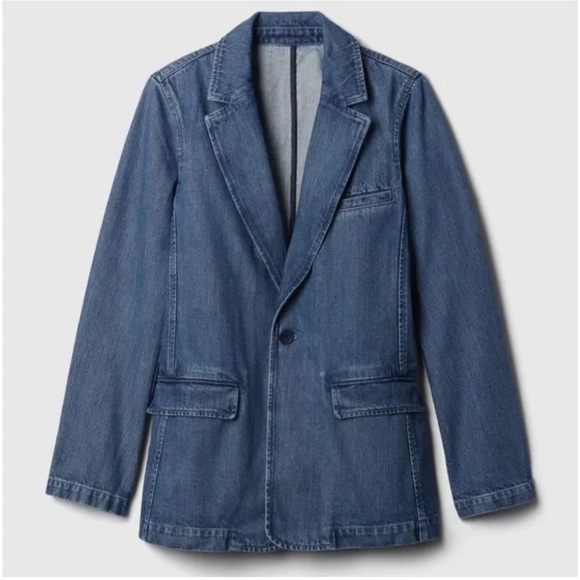 Gap Denim Blazer - Picture 2 of 8